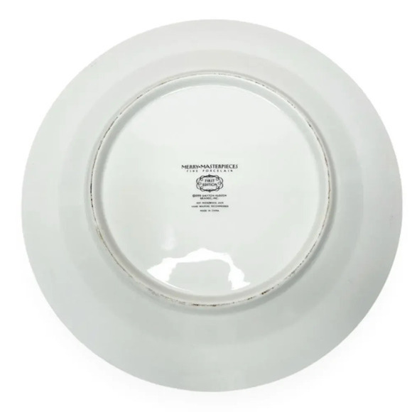 Merry Masterpieces 1st Edition 1999 Sandy Claws Dinner‎ & Dessert Plate Set of 2 - Picture 5 of 8